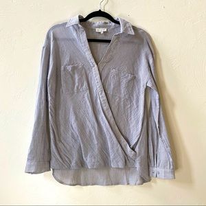 Lucky Brand long sleeve striped top